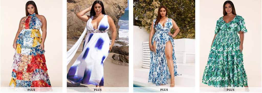 Plus Size Maxi Dress