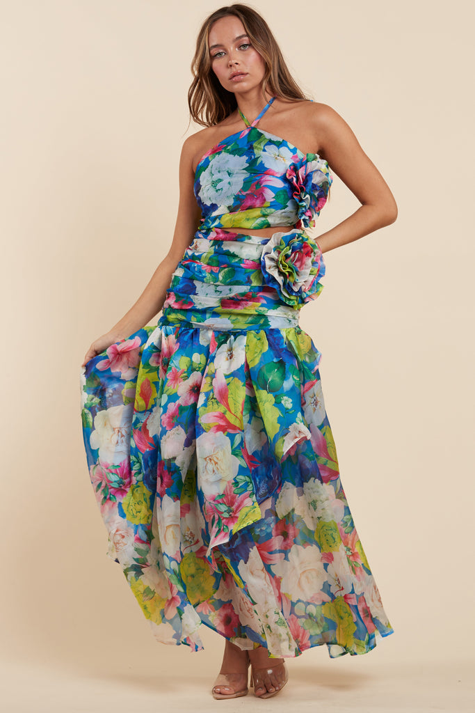 Azure Petal Maxi